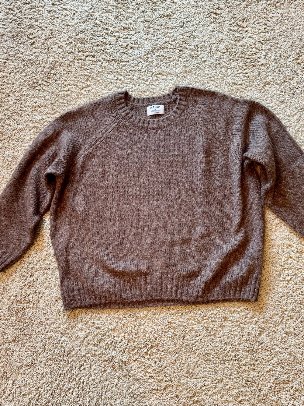 Old Navy Women's Espresso Crewneck Sweater